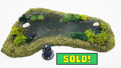 28mm Shallow Marsh  — Hand- Made Water Feature 
