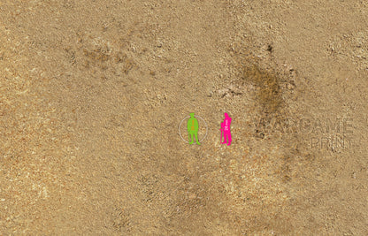 FeltPro™ Desert Wastes — Arid Terrain Wargame Mat | 6mm to 32mm