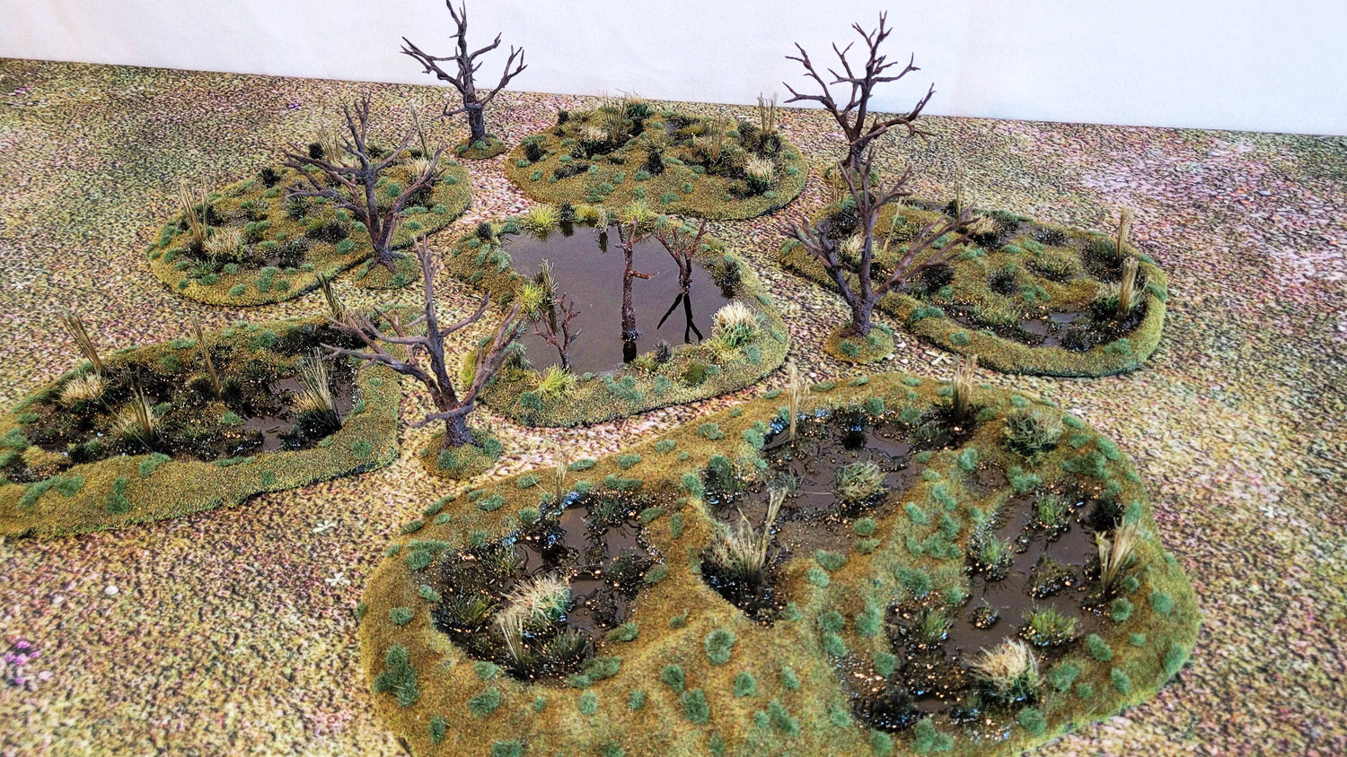 The Black Fen — Handmade Bog &amp; Mire Terrain Set