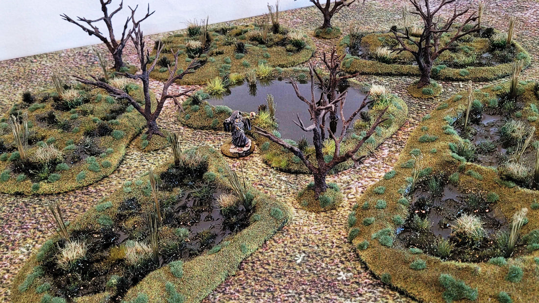 The Black Fen — Handmade Bog &amp; Mire Terrain Set