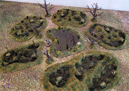The Black Fen — Handmade Bog &amp; Mire Terrain Set