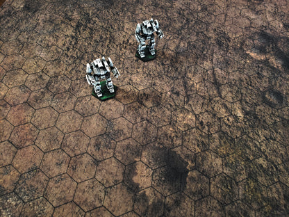 Succession War Hex Battle Mat — FeltPro™ Cloth