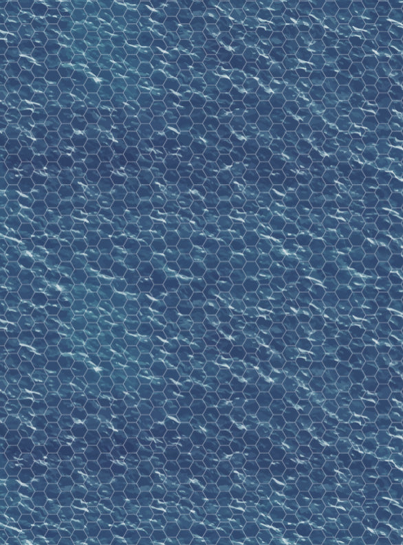 FeltPro™ Dark Waters (2" Hex) Wargame Mat
