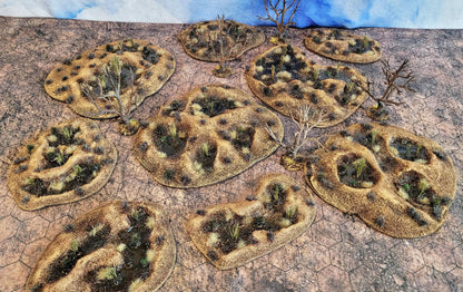 Driedwater Marsh — Handmade Wargaming Terrain Set