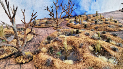 Driedwater Marsh — Handmade Wargaming Terrain Set