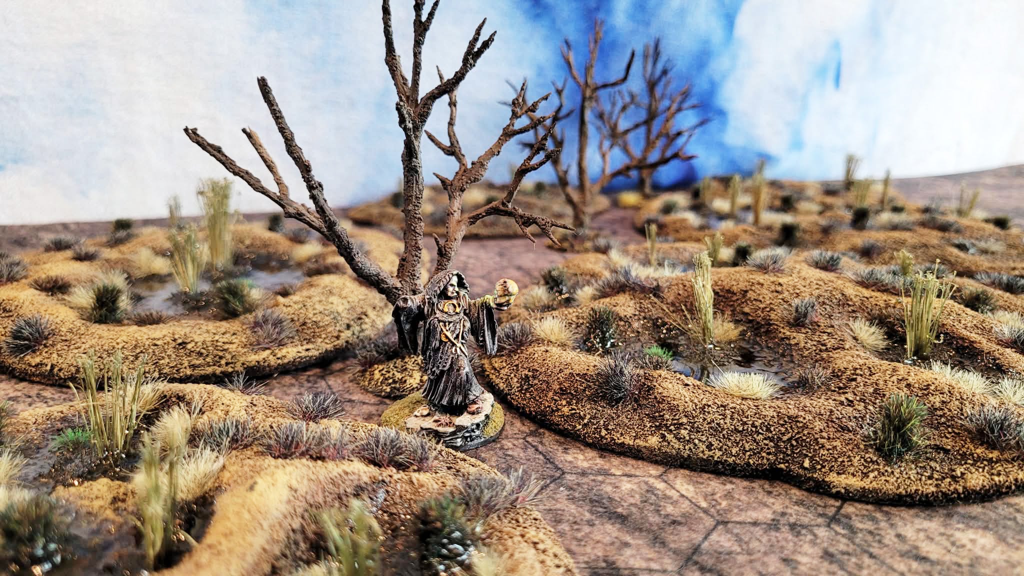 Driedwater Marsh — Handmade Wargaming Terrain Set