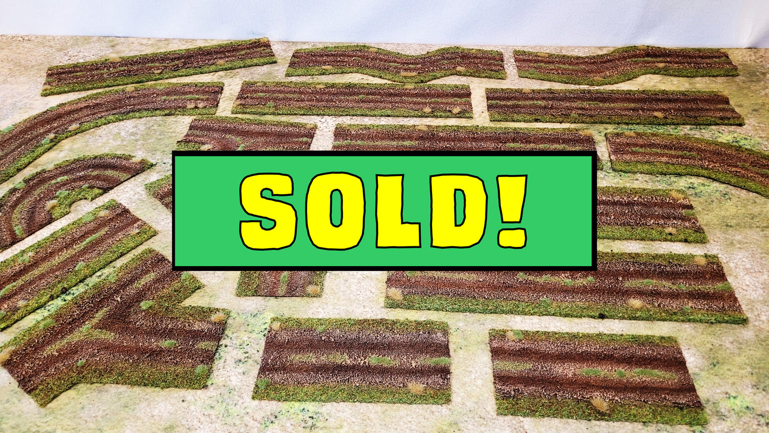 28mm Hand Made Dirt Road Set 12ft+!