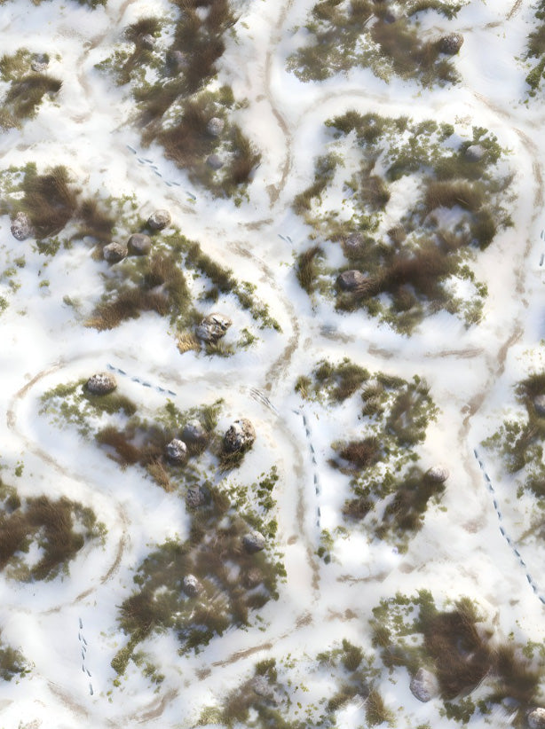 FeltPro™ Snow Field Wargame Mat