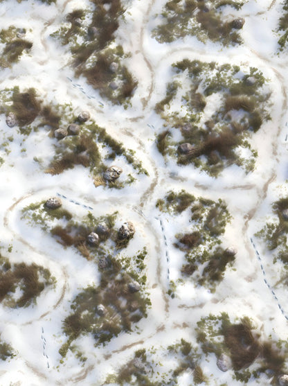 FeltPro™ Snow Field Wargame Mat