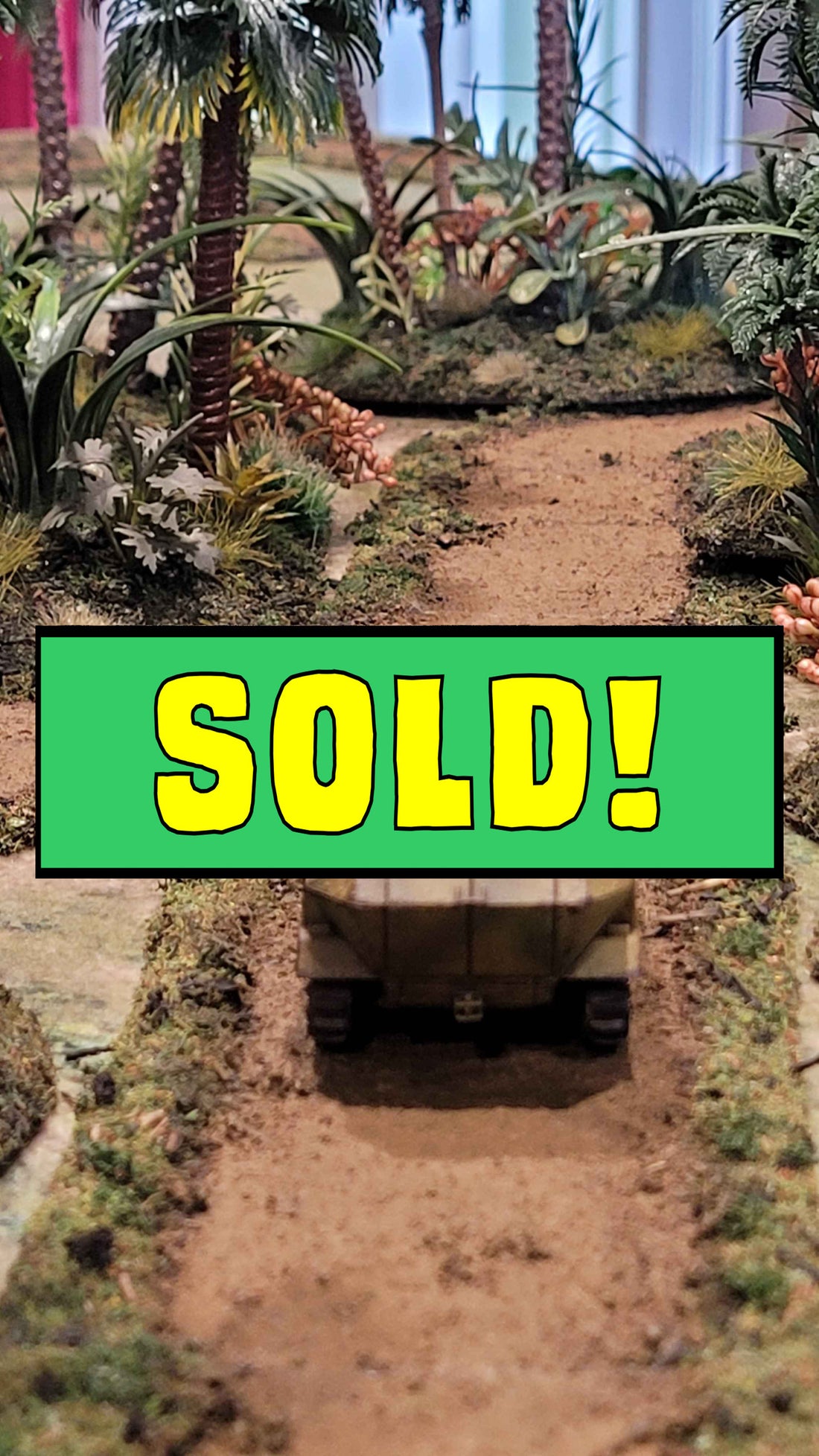 Handcrafted Vietnam/Jungle Terrain Set – River, Roads, Rice Paddy & Jungle (28mm, Multi-Scale) – 44-Piece Complete Table Set