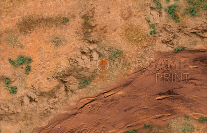 FeltPro™ The Long Trail — Old West Wargame Mat | Frontier &amp; Desert